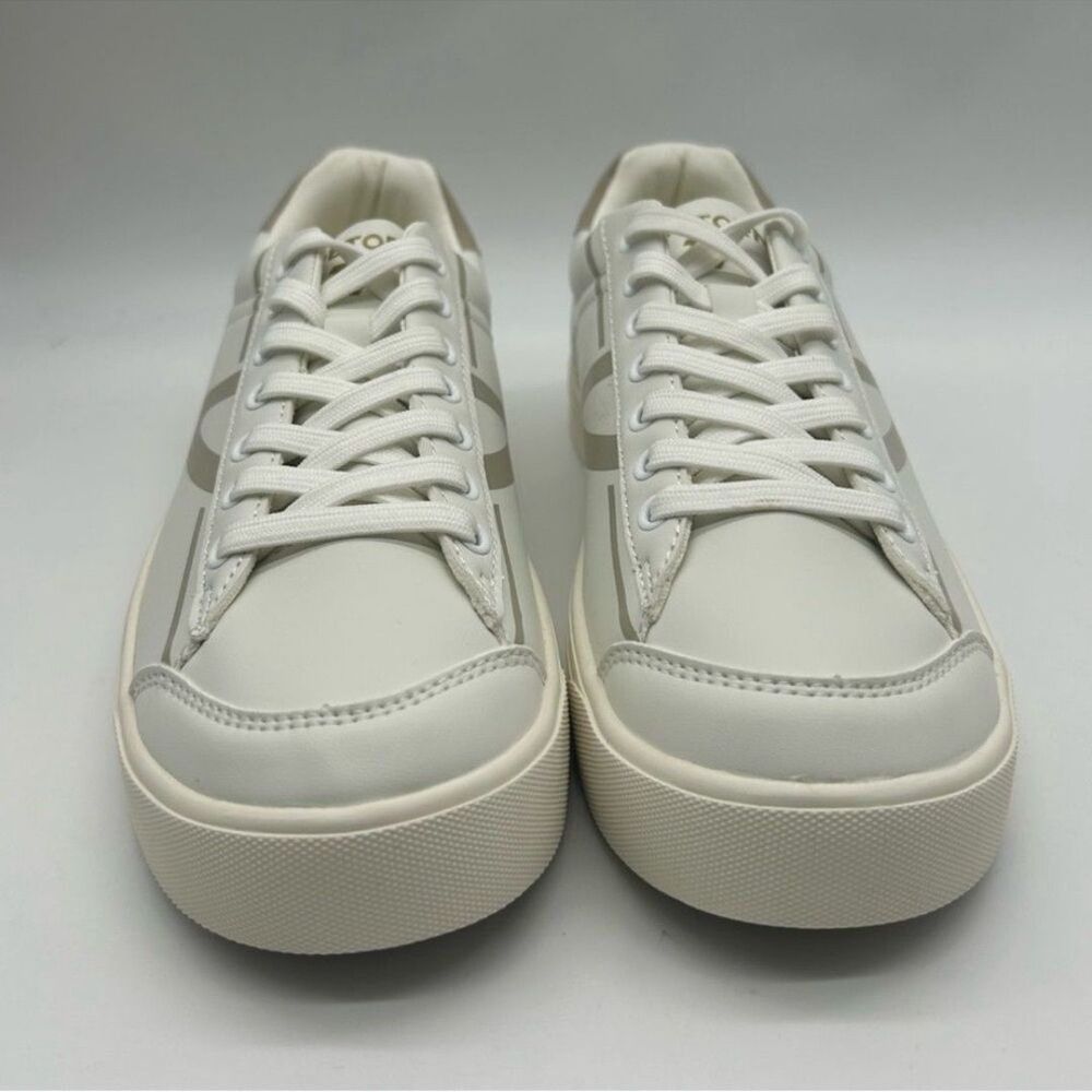 Tretorn Serve White & Grey Women’s Vegan Sneakers Size 6.5  Lightweight Comfort - Picture 4 of 8